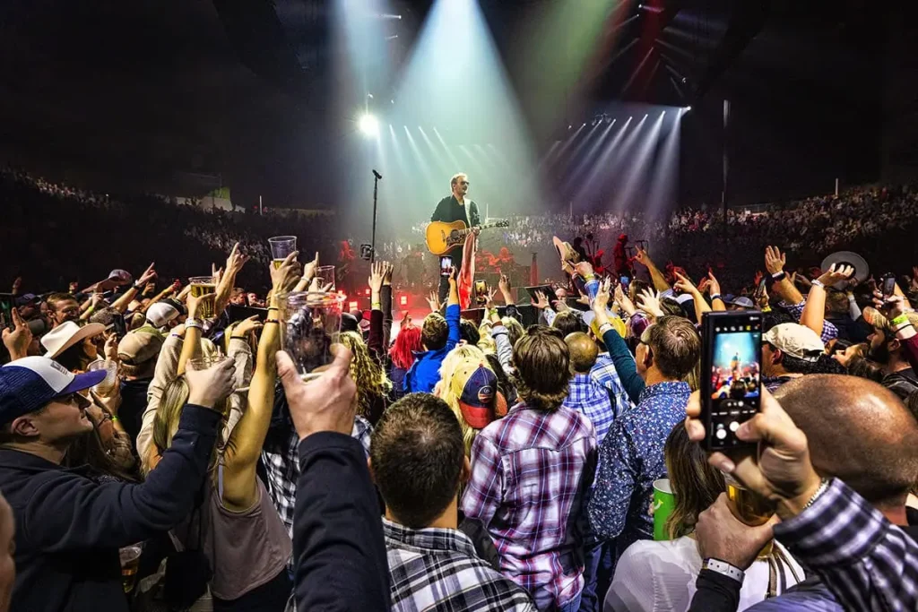 Eric Church is always in the spotlight with BlackTrax - Gather Again Tour - Opening Night