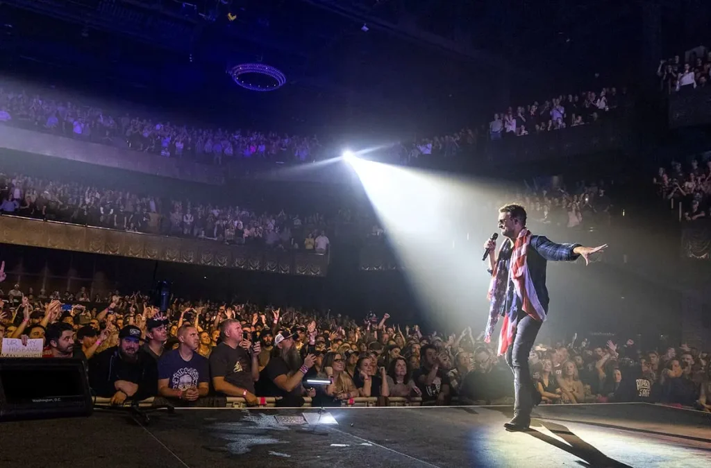 Eric Church is always in the spotlight with BlackTrax - Gather Again Tour - Opening Night