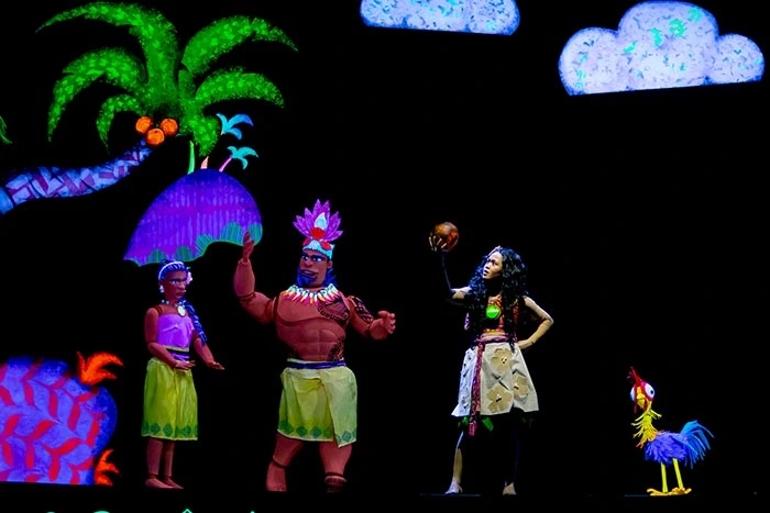 BlackTrax - Moana Jr. Childrens Theatre of Cincinatti 7