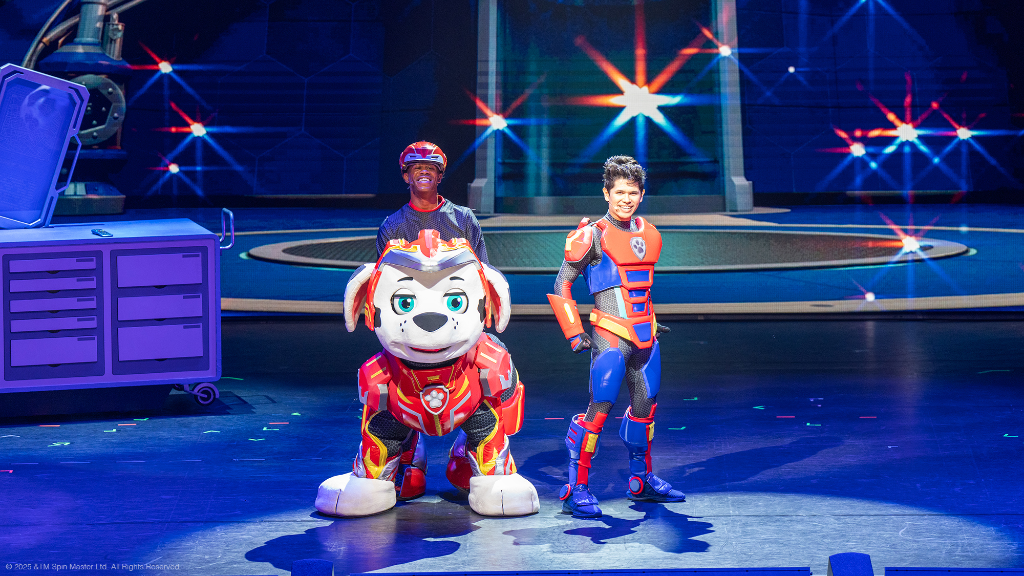 BlackTrax Brings Magic to Paw Patrol Live